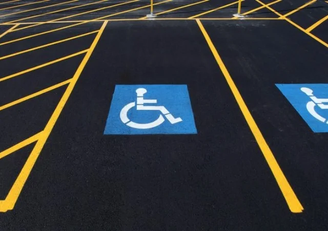 ADA-Compliant Striping Morgan Hill