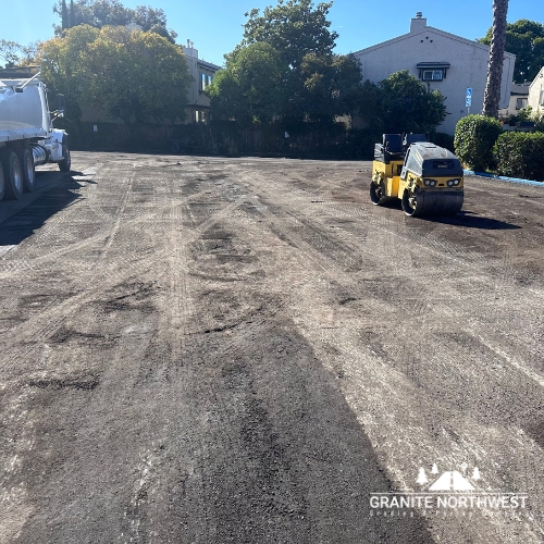 New Parking Lot Installation