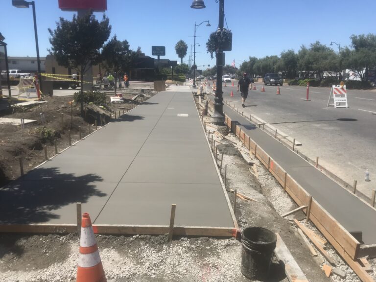 Curbing & Sidewalks Road Construction